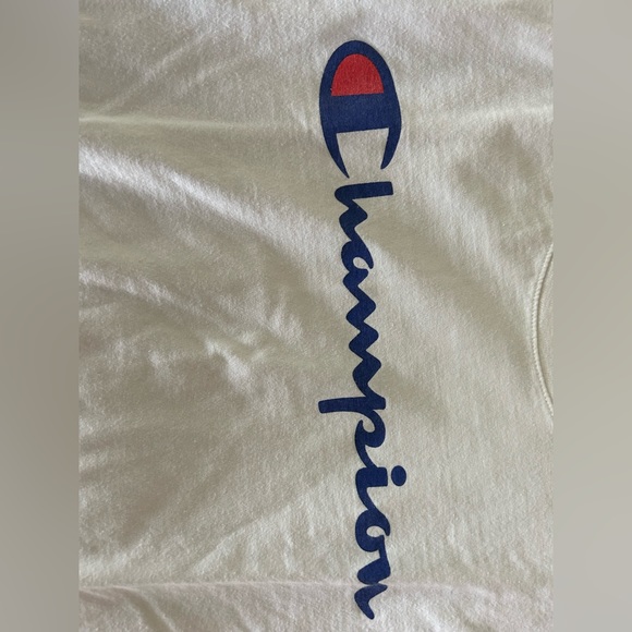 classic champion white tee - Picture 3 of 5